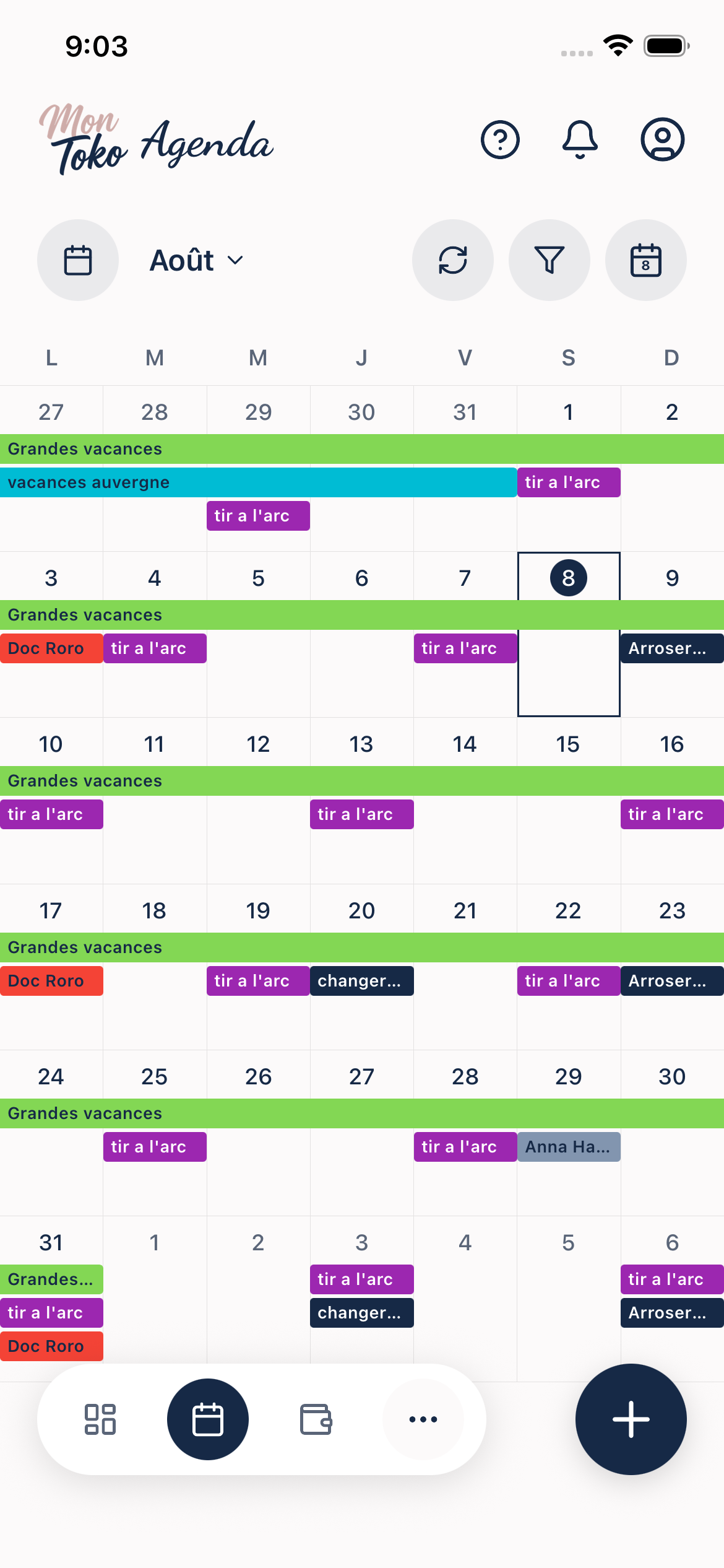 Visualisez la vie de famille d’un seul coup d’œil screenshot