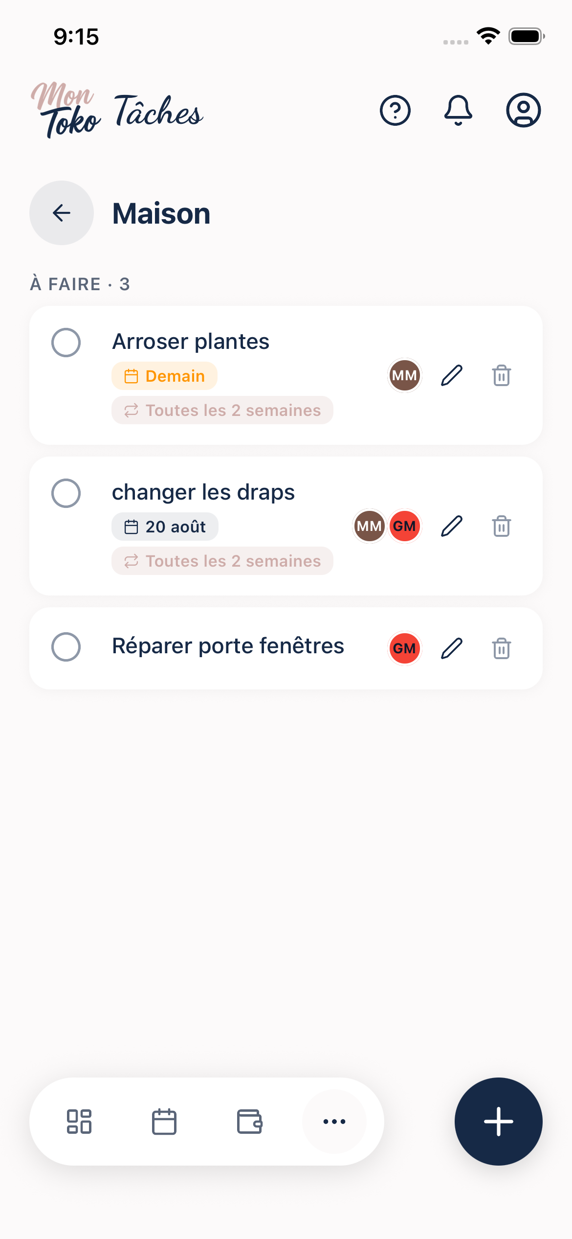 Répartissez la charge mentale et les responsabilités screenshot